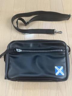 極美品✨ラゲッジレーベル ショルダーバッグ ２層式 黒　青タグ 極美品✨ ラゲッジレーベル ショルダーバッグ ライナー 2層 2way