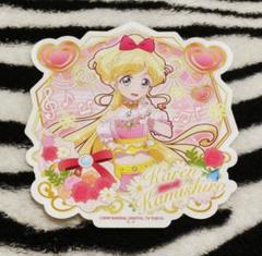 希少!!! オールアイカツ！ダイカットステッカー 神城カレン Kamishiro