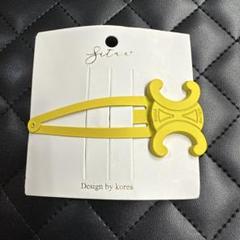 【★国内発送★】CELINE トリオンフ ヘアクリップ バレッタ CELINE - 新品 CELINE セリーヌ トリオンフ ラージ ヘアクロー