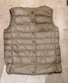 ⭐︎お値下げ　ダウンベスト 33℃ カーキ　⭐︎美品 カーキ ダウンベストの通販 by KMKS shop｜ラクマ