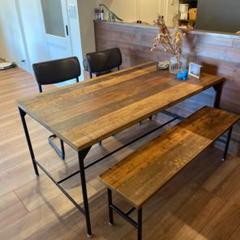 メルカリ 桜木 ダイニングテーブル 2台 5 500 中古や未使用のフリマ