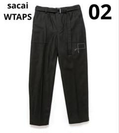sacai × WTAPS Cotton Back Satin Pants 2 - メルカリ