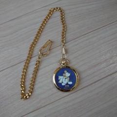 お値下げ！【美品】1997年 ミッキーマウス バースデー懐中時計 ディズニーストア限定】ミッキーマウス1997年バースデー記念懐中