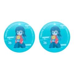 【非売品】鬼滅の刃 缶バッジ 「時透 無一郎」2個セット コジマ 70周年コラボ