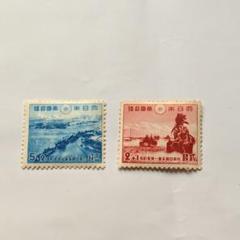 大東亜戦争中 昭和10年代 日本統治先切手 8種×右下10枚ブロック 計80枚 大東亜戦争中 昭和10年代 日本統治先切手 5種×右下10枚ブロック