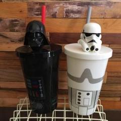 スターウォーズ ストロー付きカップ 2個セット 新品未使用