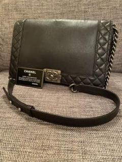 正規品 CHANEL ボーイシャネル ショルダーバッグ 斜めがけ
