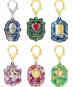 ジョジョの奇妙な冒険 ジョジョワールド3 アイコンキーホルダー コンプセット ジョジョの奇妙な冒険 ジョジョワールド3 アイコンキーホルダー