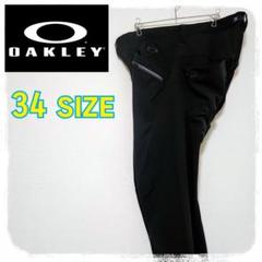 ■美品■ゴルフ■GOLF■OAKLEY■パンツ■薄手■春夏秋■スカル