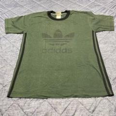 adidas オリーブグリーン Tシャツ S