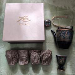 Eclectique kaikai  エクレクティックカイカイ　象更紗酒器セット Amazon.co.jp: 美濃焼エクレクティック カイカイ 象更紗酒器揃