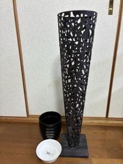 アイアンフラワースタンド花器3点セット