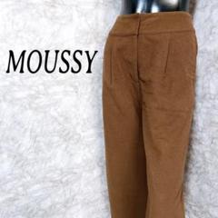 [MOUSSY] マウジー ワイドパンツ カジュアル ストレート ブラウン