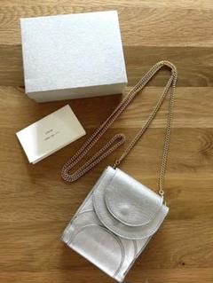 未使用級✨イロセ fold 3f wallet w chain チェーン長財布 irose(イロセ)ガラスカウレザーフォールド3フラップウォレット