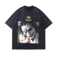 Joker ジョーカー Tシャツ 半袖 ゆったり ヴィンテージ加工 XL