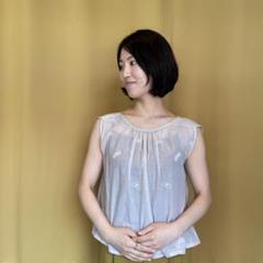 mina perhonen 刺繍入り ライトグリーンチュニック 半袖 楽天市場】ミナペルホネン mina perhonen（Tシャツ・カットソー