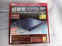 ほぼ新品／ロジテック LDR-PUD8U3VBK 外付DVDドライブ 動作確認済