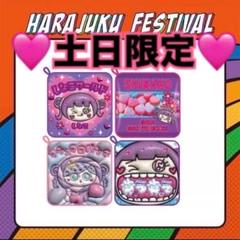 しなこちゃん ミニタオル　ループ付き 4枚セット しなこ ミニタオルセット ハンカチ グッズ ループ付きタオル 4枚