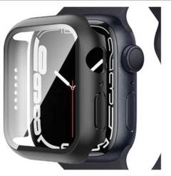 未使用 AppleWatch Series 45mm カバー 耐衝撃 ブラック