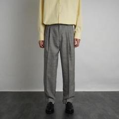定価6万 Cale カル WOOL LINEN SILK TROUSERSのサムネイル