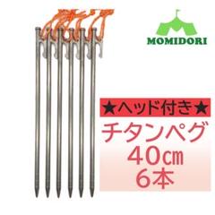 MOMIDORIチタンペグ　夜光固定ロープ付き　30cm 10本セット m58303971870_1.jpg?1751947589