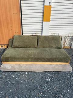 【引取歓迎】美品！モダンデコ ソファー ソファーベット 3人掛け