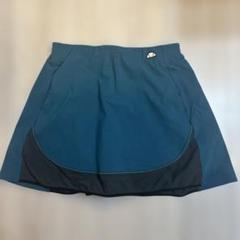 ellesse 水色リブ編みスカート M アイスマウンテンブルー ellesse テニススカート Mサイズ 青 - メルカリ