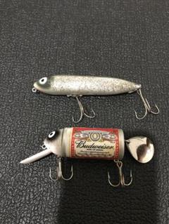 ボ*ス様 Heddon Budweiser トップウォーター ルアー 縦、横、2