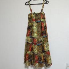 ロングワンピースM