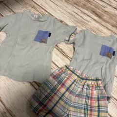 【ベビー/キッズ】半袖Tシャツ　コンビミニ　80/110センチ