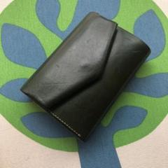 Ohta 手紙財布 財布 グリーン 使用感有り 格安