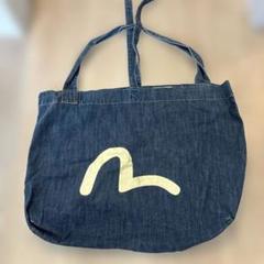値下げ中　エヴィス　EVISU トートバッグ 日本製 100%コットン