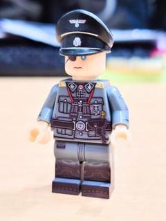 夏SALE 親衛隊SS上級大将 パウル・ハウサー LEGO互換ミニフィグ ww2のサムネイル