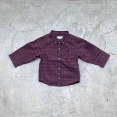 Ralph Lauren vintage 90s ロゴ刺繍 チェックシャツ