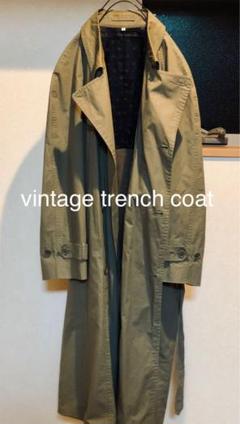 vintage trench coat オーバーサイズロングコート
