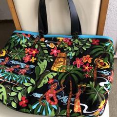 ハワイアンプリント トートバッグ お値段変更