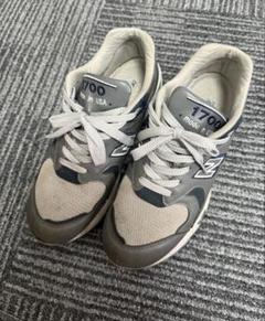 New Balance 1700 グレー スニーカー