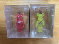 ベアブリック BE@RBRICK100% クリアカラー2個セット
