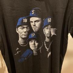 ドジャース 大谷翔平・ムーキーベッツ・フレディフリーマン・山本由伸 Tシャツ