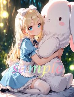 a808 美少女 かわいい イラスト 下着 コスプレ セクシー A4ポスター