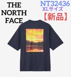 ザ・ノース・フェイス　Tシャツ NT32436 XLサイズ　ネイビー　新品未使用