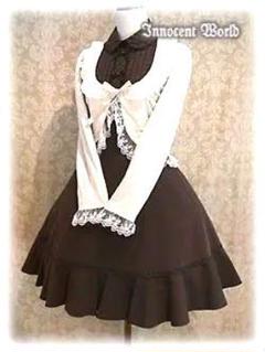 新品　未使用　メアリーマグダレン　リボン付きレースカフス・ミディ　ブラック　黒 243-0605_03.jpg