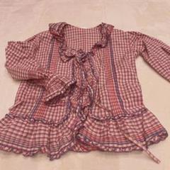 PINK HOUSE ピンクハウス ドットフリル 半袖 ボレロ カーディガン PINK HOUSE ピンクハウス ドットフリル 半袖 ボレロ カーディガン