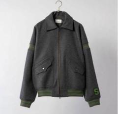 【soerte】ソエルテ　スタンドカラースタジアムジャケット　サイズ1　美品 soerte（ソエルテ）の「Stand collar stadium jacke / スタンド