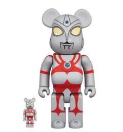 【送料込み】BE@RBRICK ウルトラマンA 100%&400%