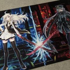 閃刀姫　閃刀術式－シザーズクロス　プレイマット　アジア　ラバーマット　公式　ロゼ 閃刀術式－シザーズクロス プレイマット アジア ラバーマット