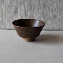 出雲布志名焼 若山 茶椀 茶碗 茶道具 九代 土屋雲善 作 布志名焼 伊羅保茶碗 : 茶道具