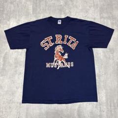 90s ラッセル　USA製　ST.RITA バスケ　Tシャツ　カレッジ