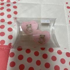 ファミリア　ヘアクリップ　髪飾り