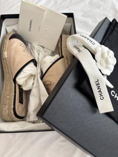 箱付き✨CHANEL キルティングスリッポン CHANEL シャネル スリッポン 22.5cm 美品 箱付き